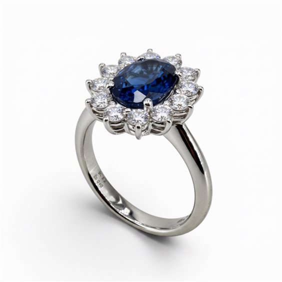 Ringe Crivelli Dame ZAFFIRO in Weißgold Zaffiro 2.35 Ct 82126476 - 82126476